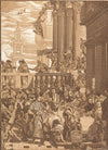 The Marriage of Cana (right sheet) (after Paola Veronese) (1740)