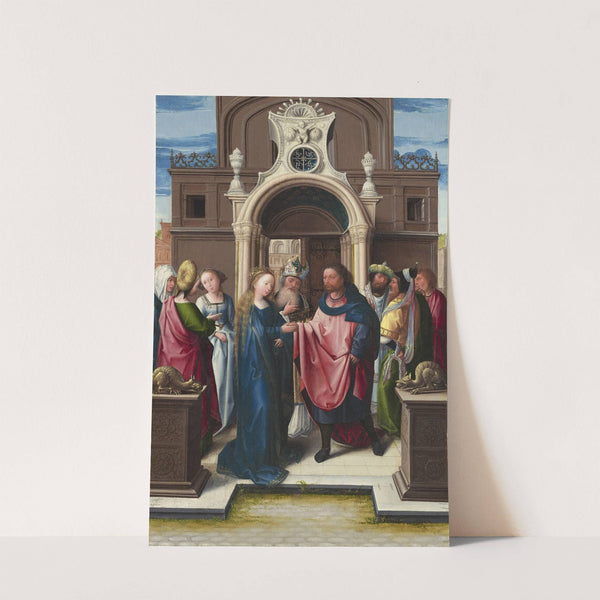 The Marriage of the Virgin (c. 1513) by Bernard van Orley