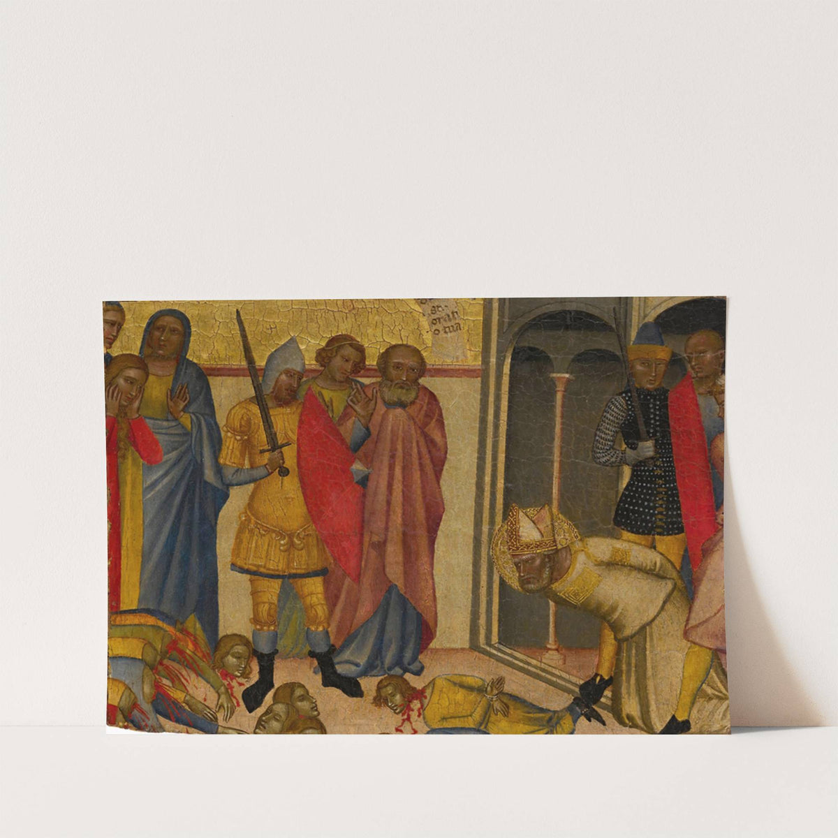 The Martyrdom of Saint Blaise by Allegretto Nuzi