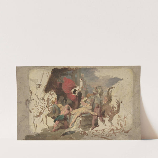 The Martyrdom of Saint Hippolytus (19th century) by François Joseph Heim