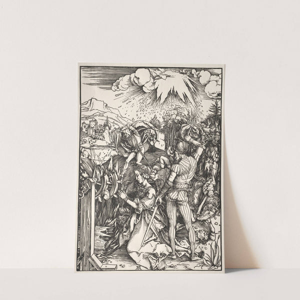 The Martyrdom of St. Catherine (c. 1497–99) by Albrecht Dürer