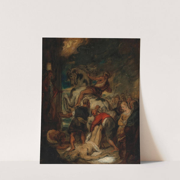 The Martyrdom of St. Hippolytus by Hans Canon