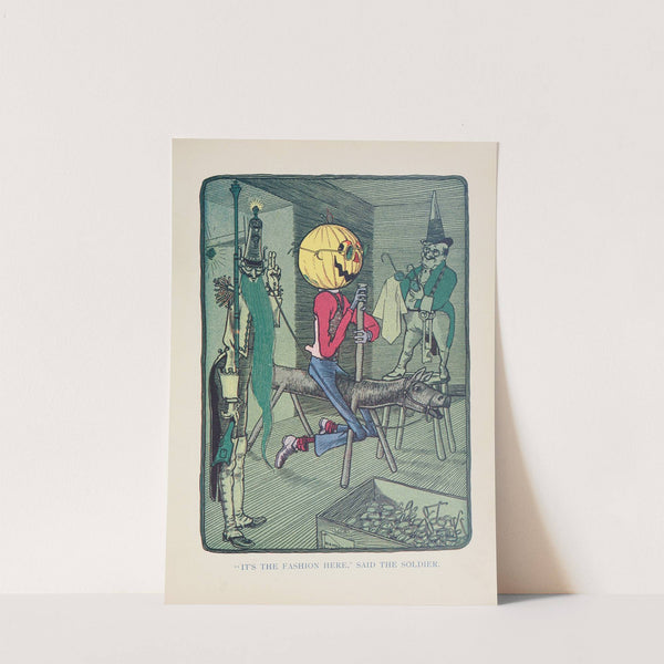 The Marvelous Land of Oz Pl.10 by John Rea Neill