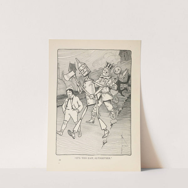 The Marvelous Land of Oz Pl.23 by John Rea Neill