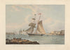 The Mary, Joshua Collings, Master, Entering the Harbour of La Valletta, in the Island of Malta, Dec. 5, 1835