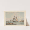 The Mary, Joshua Collings, Master, Entering the Harbour of La Valletta, in the Island of Malta, Dec. 5, 1835 by Edward Duncan