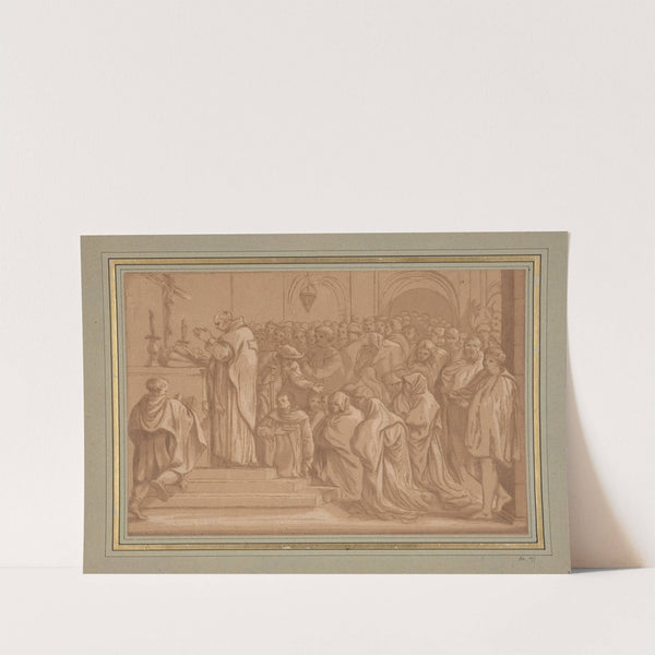 The mass (1729) by Nicolas Le Sueur