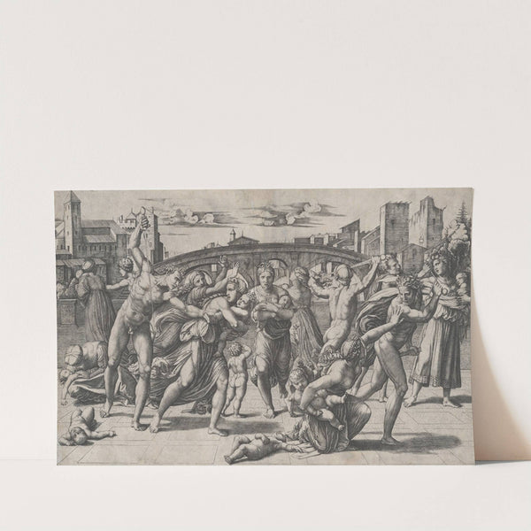 The Massacre of the Innocents by Marcantonio Raimondi