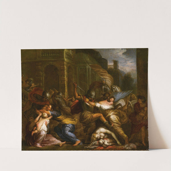 The Massacre Of The Innocents by Giovanni Battista Merano