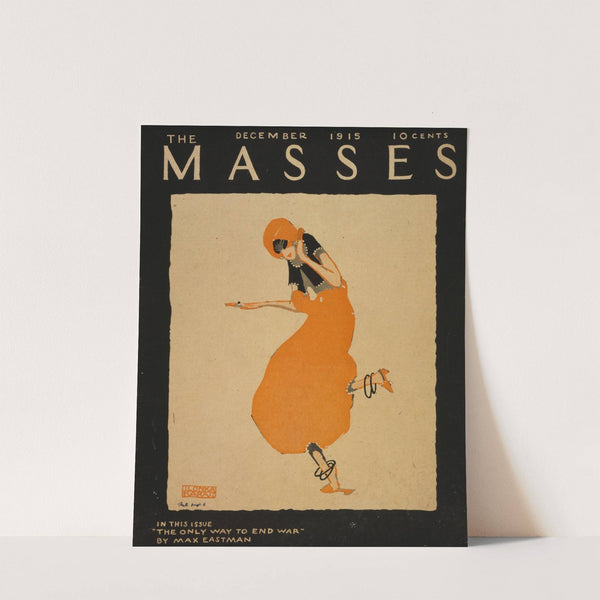 The Masses, December by Ilonka Karasz