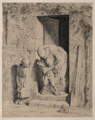 The Maternal Precaution (1860)