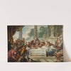 The meal of Esther and Ahasuerus by Jean-François de Troy
