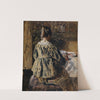 The Meal or Woman Seen from the Back by Henri de Braekeleer