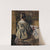 The Meal or Woman Seen from the Back by Henri de Braekeleer