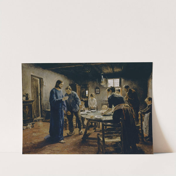 The Mealtime Prayer by Fritz von Uhde