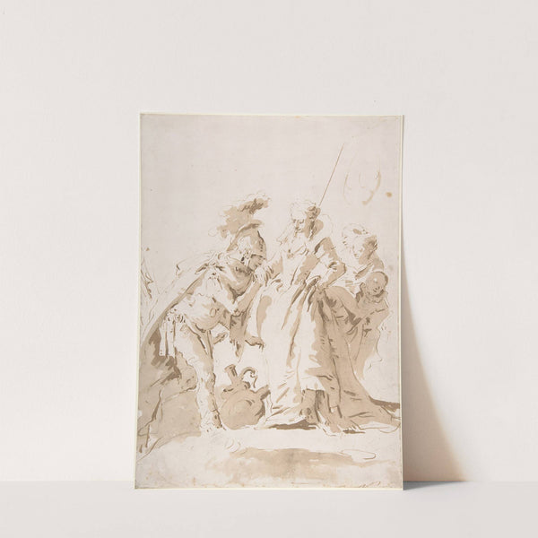 The Meeting of Anthony and Cleopatra (1696–1770) by Giovanni Battista Tiepolo