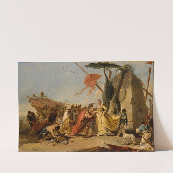 The Meeting of Antony and Cleopatra (ca. 1745–47) by Giovanni Battista Tiepolo
