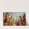 The Meeting of Gautier, Count of Antwerp, and his Daughter, Violante (c. 1787) by Giuseppe Cades