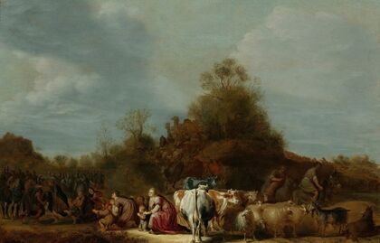 The Meeting Of Jacob And Esau — size preview