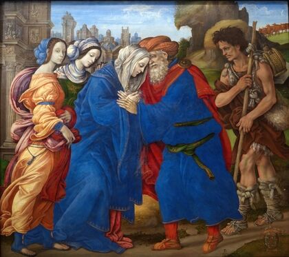 The Meeting of Joachim and Anne outside the Golden Gate of Jerusalem (1497)