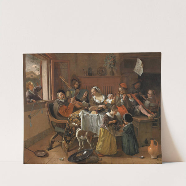 The Merry Family by Jan Steen