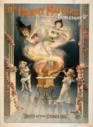 The Merry Maidens Burlesque Co.