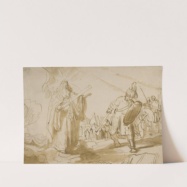The Messenger of God Appearing to Joshua (1640) by Ferdinand Bol