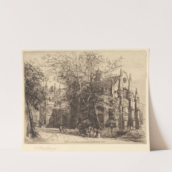 The Middle Temple Hall by Percy Thomas