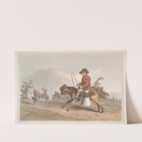 The milk boy, Plate 14 by George Walker