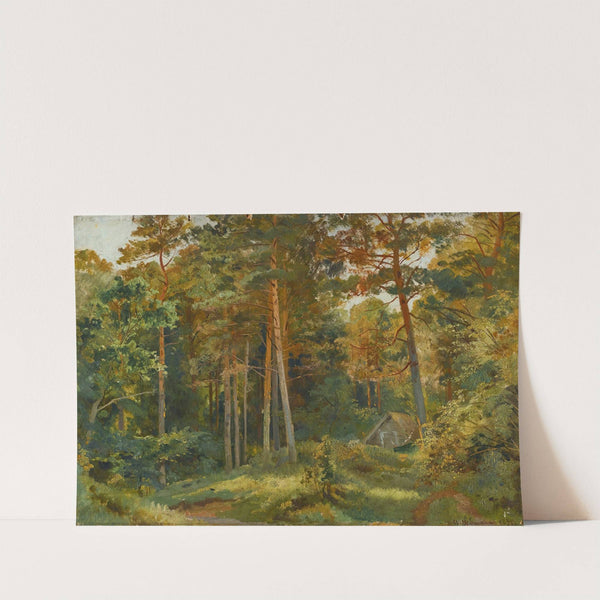 The Mill In The Forest by Ivan Ivanovich Shishkin