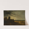 The Mill of Montmartre (ca. 1820) by Georges Michel