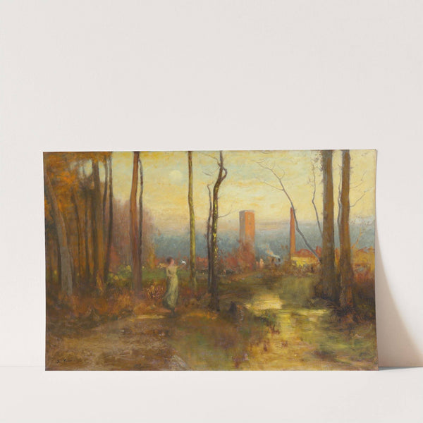 The Mill Stream, Montclair, New Jersey by George Inness