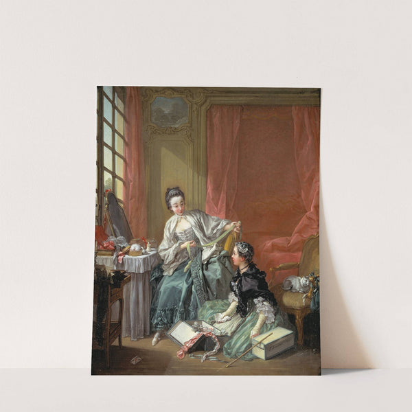 The Milliner (1746) by François Boucher