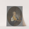 The miniature painter Peter Adolf Hall by Michel-Martin Drolling