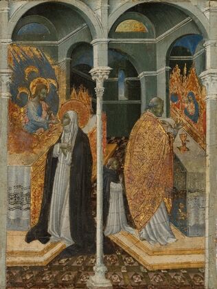 The Miraculous Communion of Saint Catherine of Siena