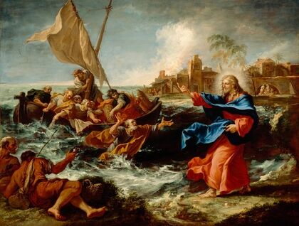 The Miraculous Draught Of Fishes