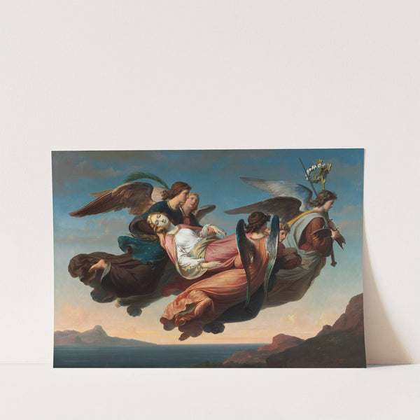 The Miraculous Translation of the Body of Saint Catherine of Alexandria to Sinai (1860) by Karl von Blaas