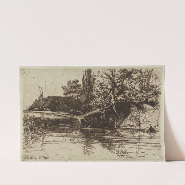 The Moat House by Francis Seymour Haden