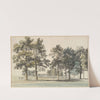 The Moat Island, Windsor Great Park by Thomas Sandby
