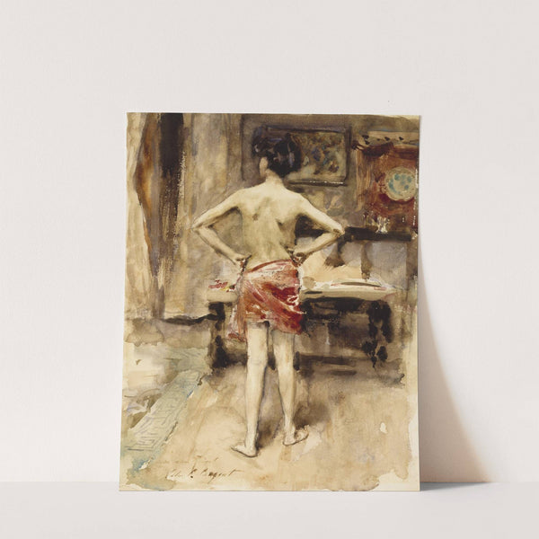 The Model by John Singer Sargent