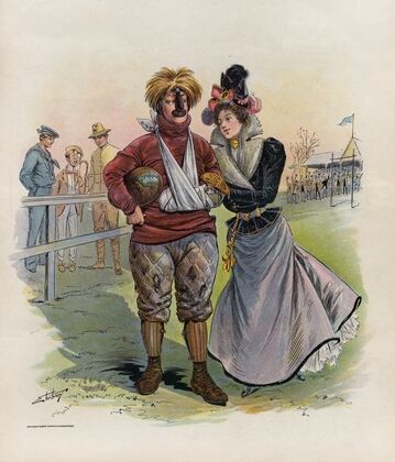 The modern maid – as changeable as the seasons (1898)