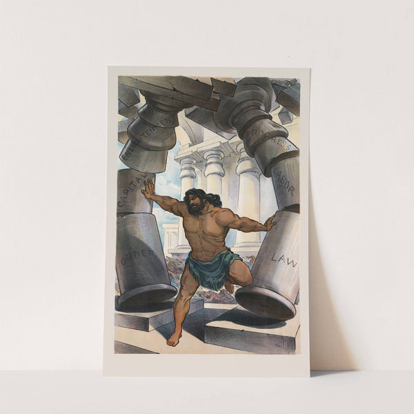 The modern Samson (1901) by Udo Keppler
