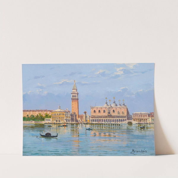 The Molo, Venice by Antonietta Brandeis