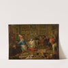 The monkey hairdresser&#8217;s workshop by Nicolaes van Veerendael