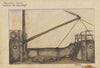 The Moon of the Caribbees: Preliminary Drawing (Deck of the S.S. Glencairn) (1934-1943)