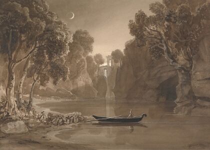 The Moonlit Lake