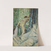 The Morning Bath (1887-90) by Edgar Degas