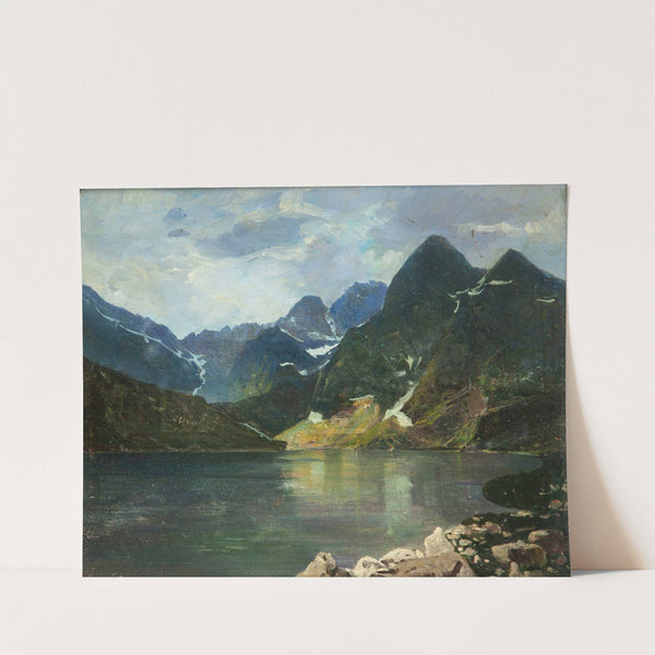 The Morskie Oko Lake by Antoni Gramatyka