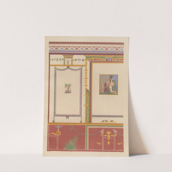 The most beautiful walls in Pompeii Pl.21 by Victor Steeger