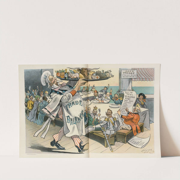 The most popular restaurant in the world by Louis Dalrymple